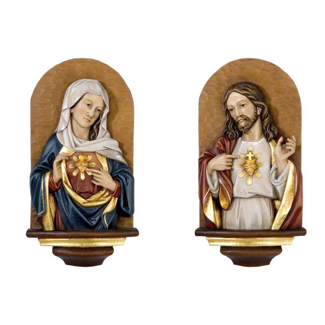 Heilige Figuren Relief