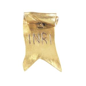 Aufpreis INRI Gold  Mass bezieht sich auf dem KORPUS