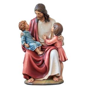 Jesus mit zwei Kinder