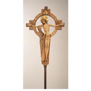 Prozessionskreuz mit Madonna