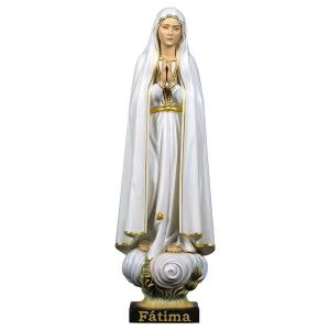 Madonna Fátima der Pilger - Lindenholz geschnitzt