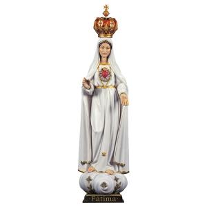 Herz Maria Fátima mit Krone