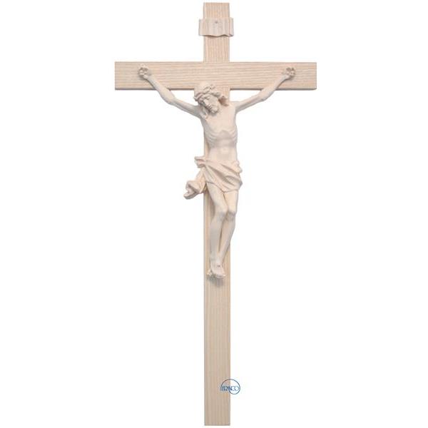 Kruzifix - Korpus mit geradem Kreuz - natur