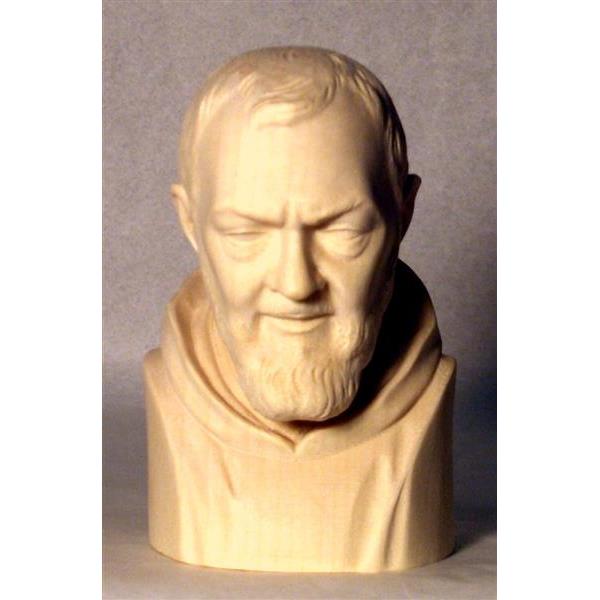 Hl. Padre Pio - Büste - natur
