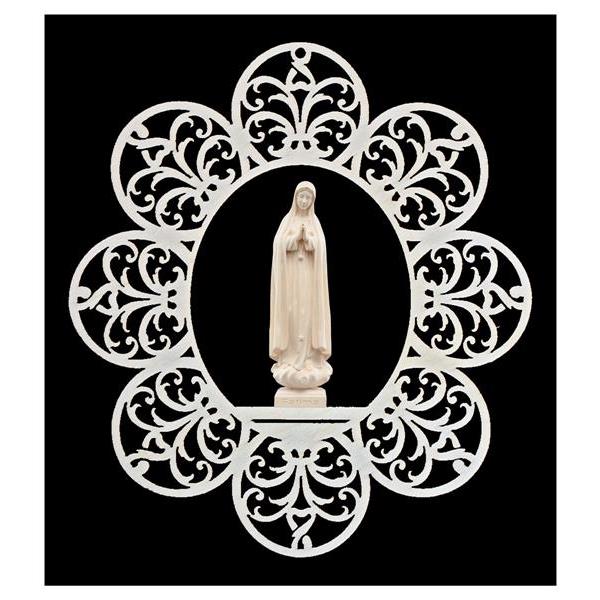Ornament mit Madonna Fatima 5.Erscheinung - natur