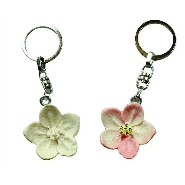 Apfelblüte Schlüsselanh. - color