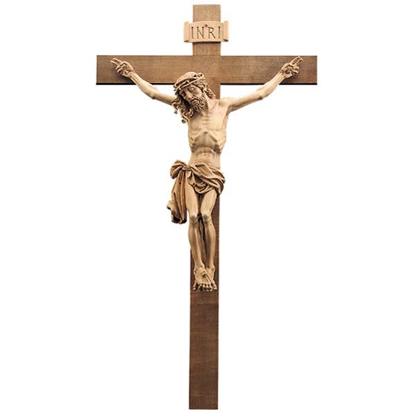 Kruzifix n. Martin Zuern Kreuz L. 113 cm - lasiert