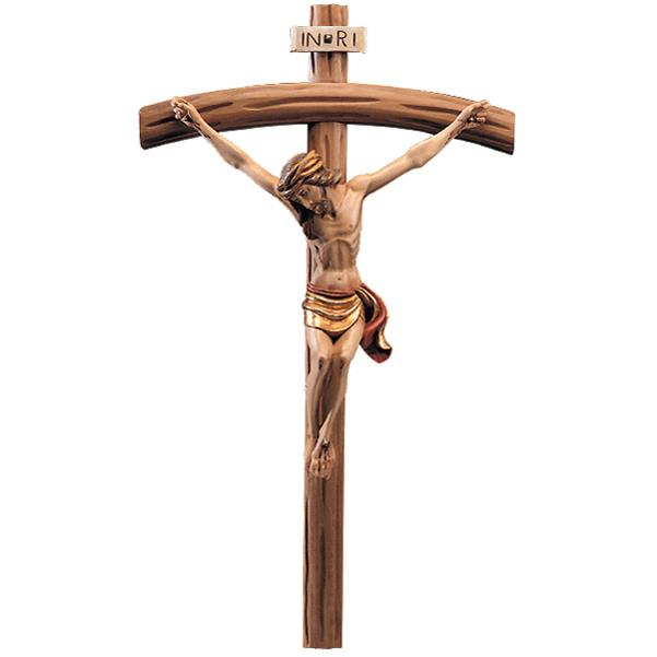 Salzburger Kruzifix Kreuz L. 109 cm - lasiert