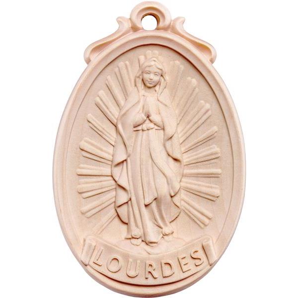 Medaillon Madonna Lourdes - natur
