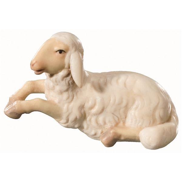 Schaf für Hirte sitzend - lasiert