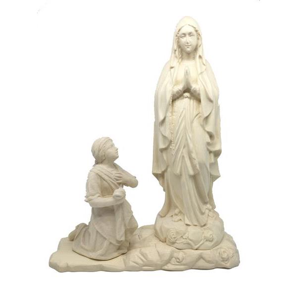 Madonna von Lourdes mit Bernardette - natur
