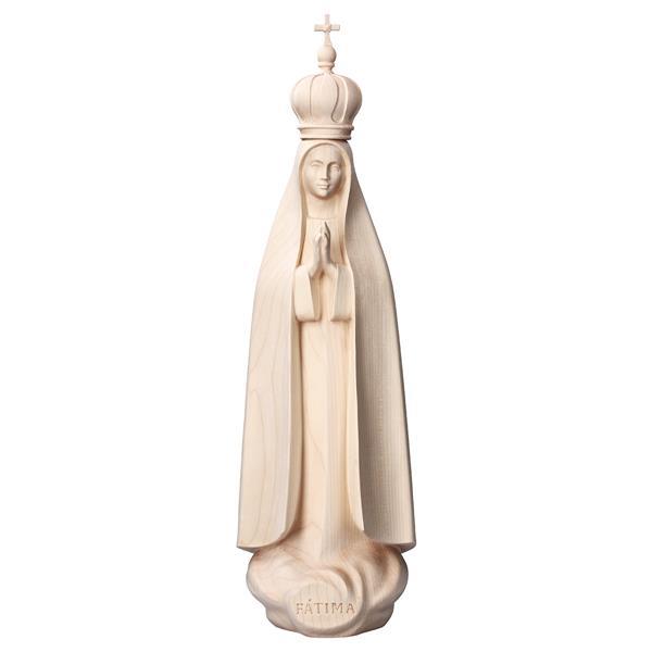 Madonna Fátima Stilisiert mit Krone - natur