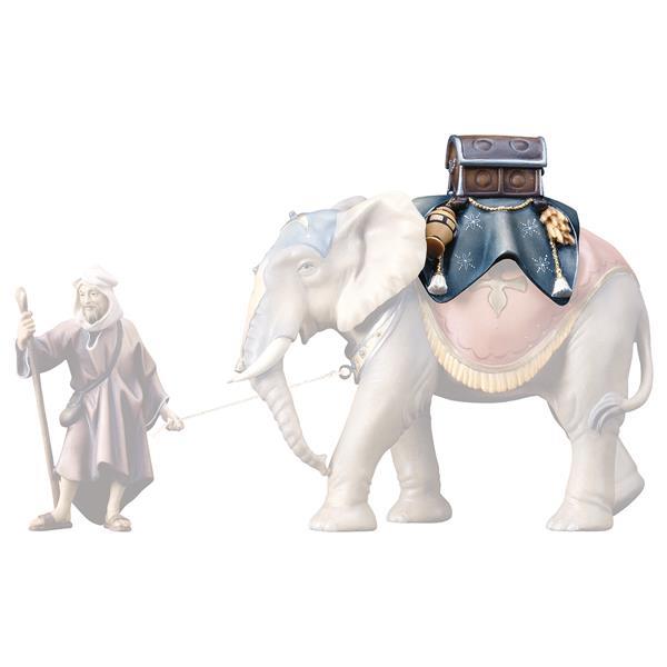 UL Gepäcksattel für Elefant stehend - color