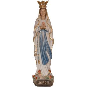 Madonna Lourdes mit Krone aus Grödnertal