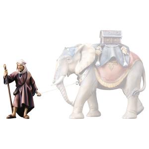 UL Elefantentreiber stehend